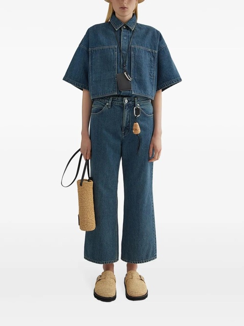 Jil Sander flared jeans - Blue - zdjęcie produktu nr 2