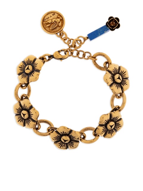 ETRO flower-chain bracelet - Gold - zdjęcie produktu nr 1