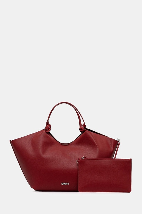 Dkny torebka PAULA COMMUTER TOTE kolor czerwony R42BAE48 - zdjęcie produktu nr 1