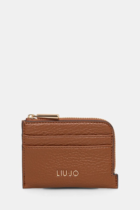 Liu Jo etui na karty kolor pomarańczowy AF5173.E0027 - zdjęcie produktu nr 1