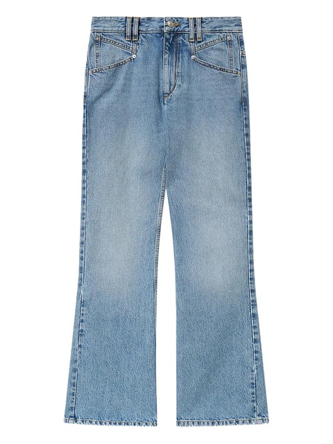 ISABEL MARANT Belvia pocket flared jeans - Blue - zdjęcie produktu nr 1