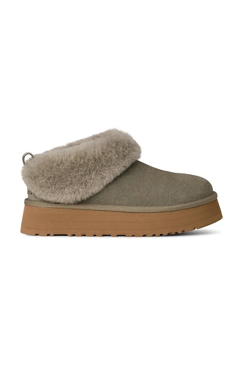 UGG śniegowce zamszowe Tazzelle kolor zielony 1171393.MSG - zdjęcie produktu nr 1