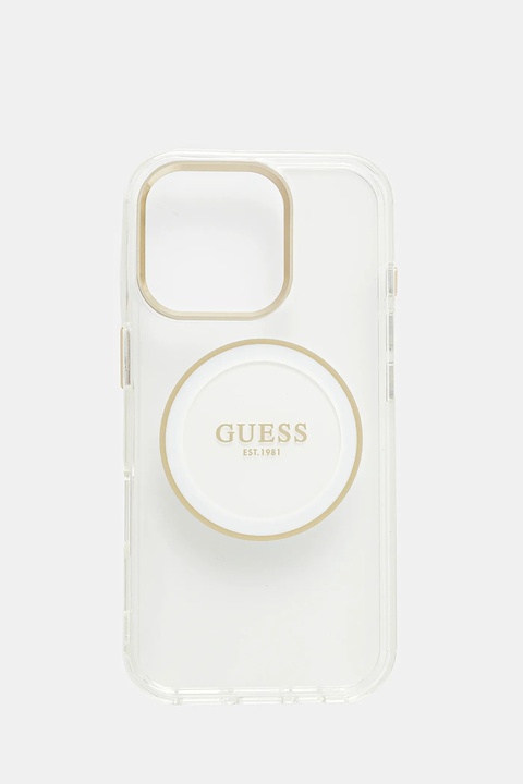Guess etui na telefon iPhone 16 Pro kolor biały GUHMP16LHTDRCEDH - zdjęcie produktu nr 1
