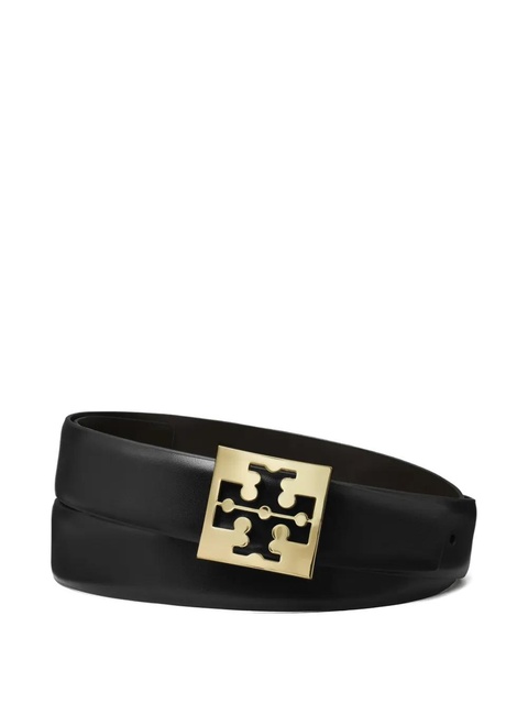 Tory Burch logo-buckle belt - Black - zdjęcie produktu nr 1