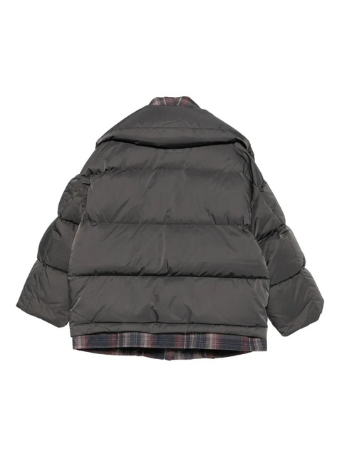 Acne Studios zip plaid jacket - Grey - zdjęcie produktu nr 2