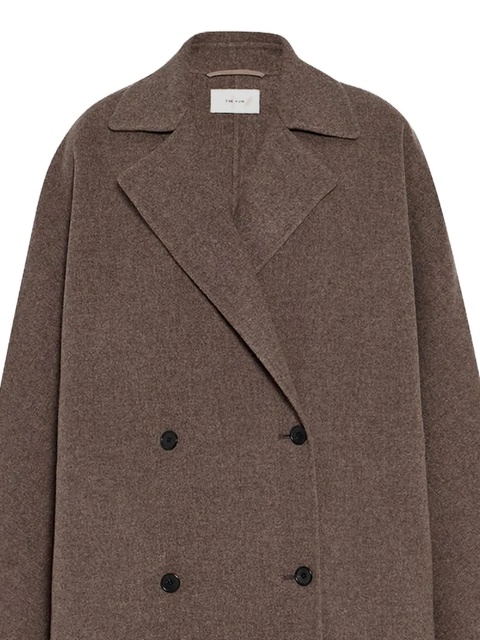 The Row Sablise double-breasted wool coat - Brown - zdjęcie produktu nr 2