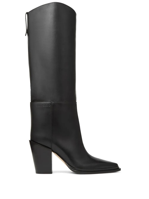 Jimmy Choo Cece 80mm pointed-toe boots - Black - zdjęcie produktu nr 1