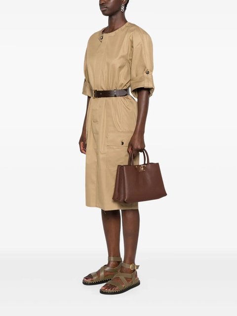 Tod's T Timesless leather tote bag - Brown - zdjęcie produktu nr 2