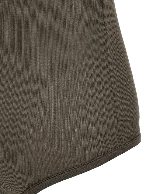LEMAIRE ribbed-knit body - Brown - zdjęcie produktu nr 2