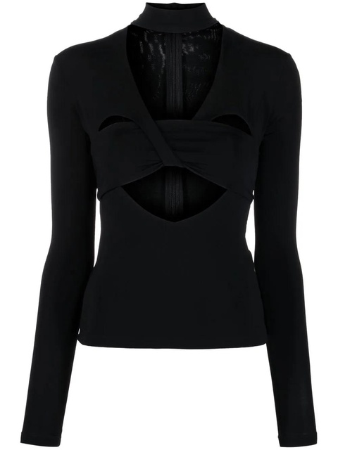 AMBUSH cut-out detail high-neck top - Black - zdjęcie produktu nr 1