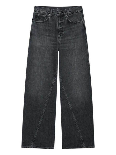 ANINE BING Brie cotton jeans - Black - zdjęcie produktu nr 1