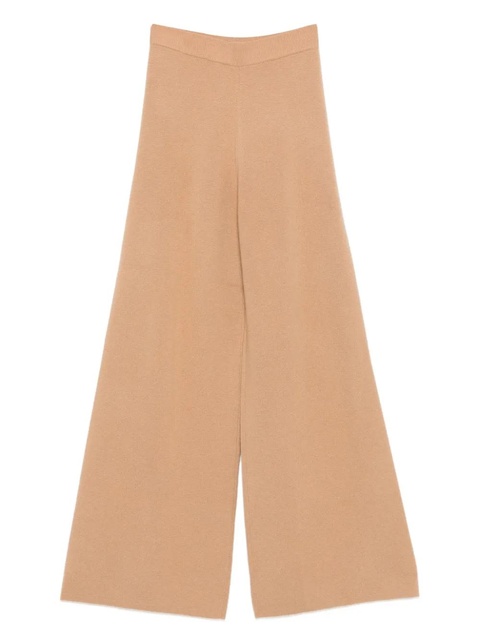 Max Mara knitted ribbed-waist trousers - Brown - zdjęcie produktu nr 1