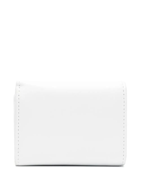 Diesel 1dr tri-fold leather wallet - White - zdjęcie produktu nr 1