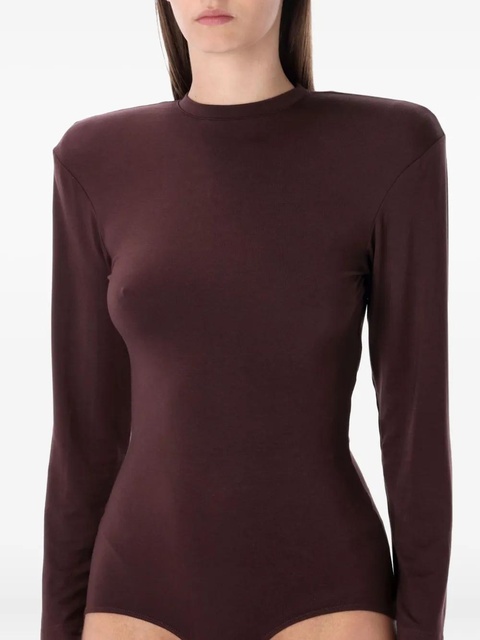 Magda Butrym long-sleeves bodysuit - Brown - zdjęcie produktu nr 2