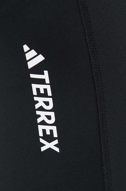 adidas TERREX legginsy sportowe Multi damskie kolor czarny gładkie HM4008 - zdjęcie produktu nr 2
