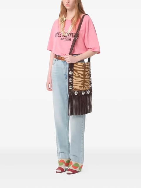 Valentino Garavani logo-print T-shirt - Pink - zdjęcie produktu nr 2