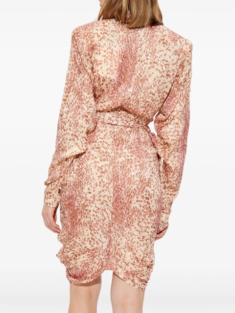 ISABEL MARANT Cleora mini dress - Pink - zdjęcie produktu nr 2