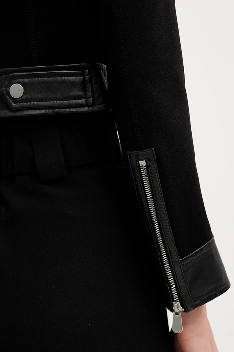 Pinko kurtka kolor czarny przejściowa 105367 Y75K - zdjęcie produktu nr 2