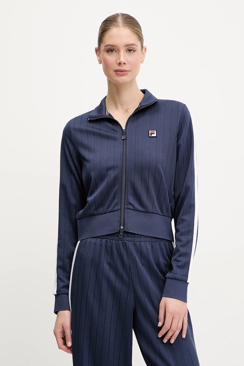 Fila bluza Lorce damska kolor granatowy gładka FAW1011 - zdjęcie produktu nr 1