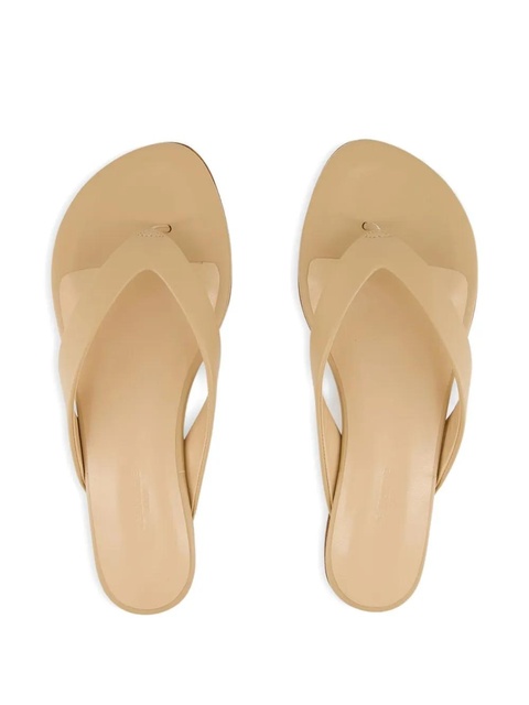 Le Monde Beryl flat thong sandals - Neutrals - zdjęcie produktu nr 2