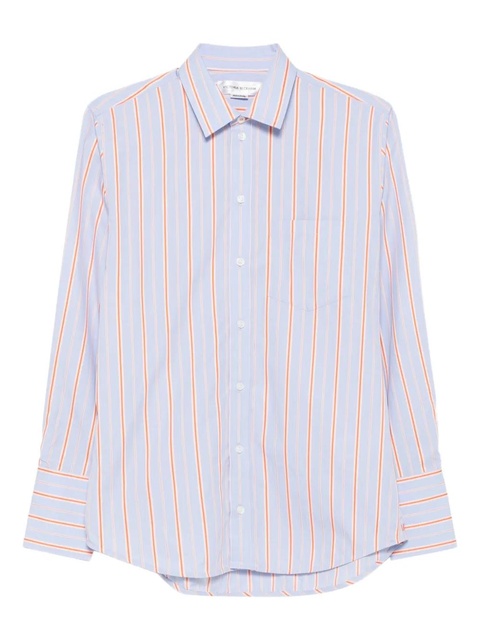 Victoria Beckham striped cotton long-sleeve shirt - Blue - zdjęcie produktu nr 1