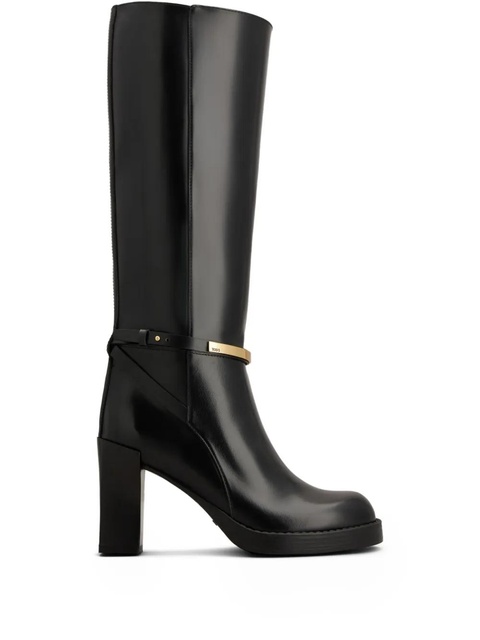 Tod's 80mm leather boots - Black - zdjęcie produktu nr 1