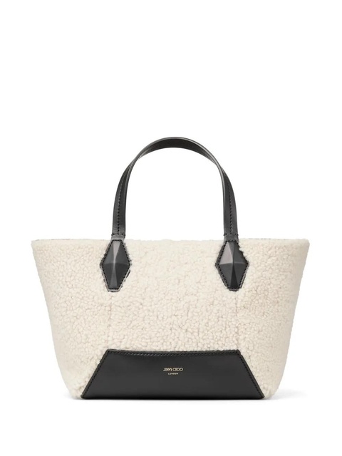 Jimmy Choo small Diamond tote bag - White - zdjęcie produktu nr 1