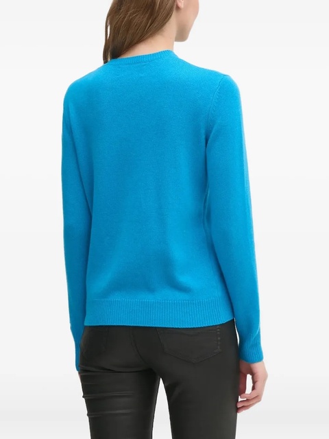 MC2 Saint Barth Snoopy-graphic ribbed crew-neck sweater - Blue - zdjęcie produktu nr 2