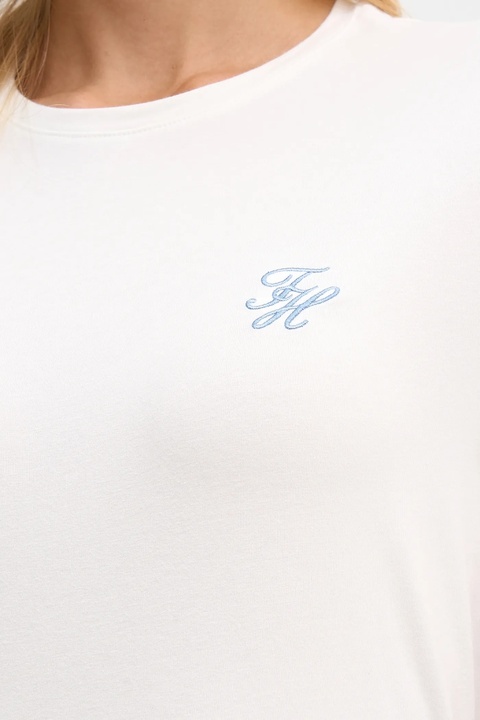 Tommy Hilfiger t-shirt damski kolor biały WW0WW47809 - zdjęcie produktu nr 2