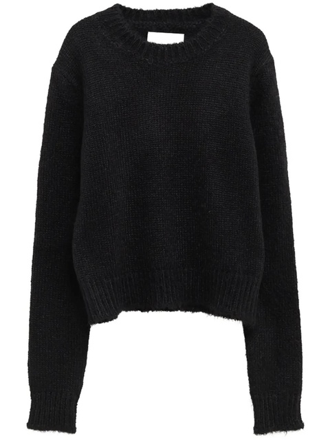 Jil Sander crew-neck jumper - Black - zdjęcie produktu nr 1