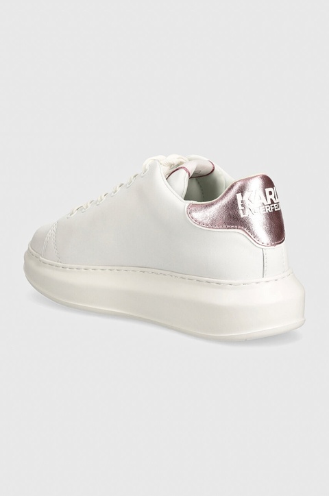 Karl Lagerfeld sneakersy skórzane KAPRI kolor biały KL62539F - zdjęcie produktu nr 1