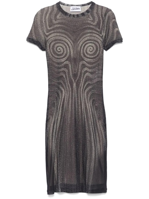 Jean Paul Gaultier Spiral mini dress - Black - zdjęcie produktu nr 1