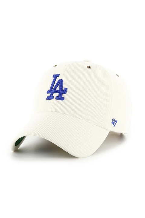 47 brand czapka z daszkiem MLB Los Angeles Dodgers kolor szary z aplikacją B-TCDCU12IWS-SS - zdjęcie produktu nr 2