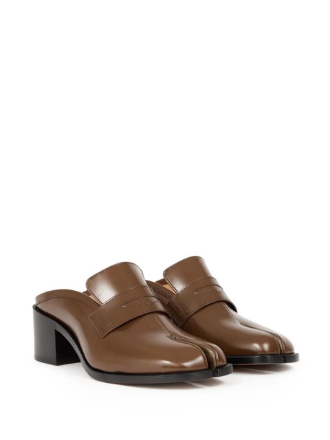 Maison Margiela 55mm Tabi City mules - Brown - zdjęcie produktu nr 2