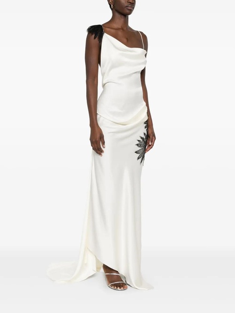 Victoria Beckham Cami gown - White - zdjęcie produktu nr 2