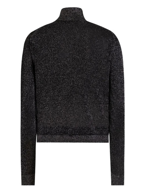 Dolce & Gabbana glitter-embellished sweater - Black - zdjęcie produktu nr 2
