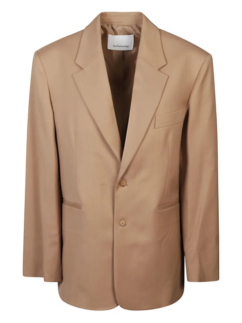 The Frankie Shop wrap-front blazer - Neutrals - zdjęcie produktu nr 1