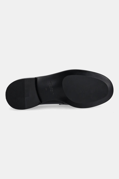 Vagabond Shoemakers mokasyny skórzane LINN damskie kolor bordowy na płaskim obcasie 6036-004-54 - zdjęcie produktu nr 2