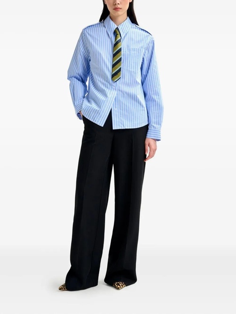 Essentiel Antwerp stripe-pattern shirt - Blue - zdjęcie produktu nr 2