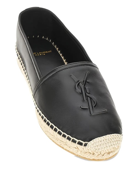 Saint Laurent logo-motif espadrilles - Black - zdjęcie produktu nr 2