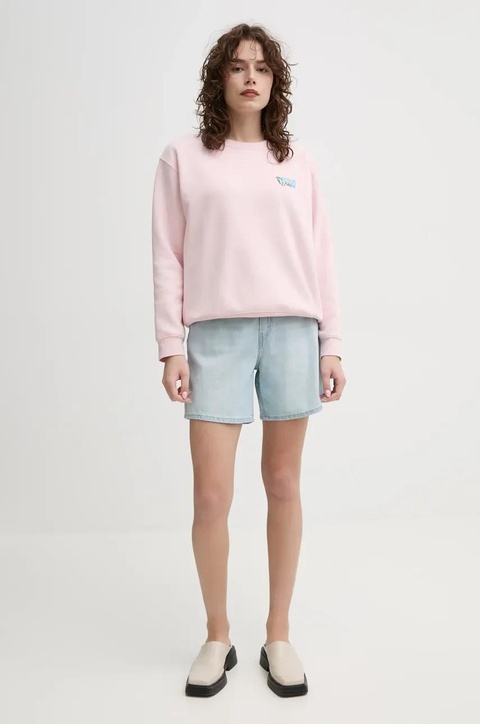 Levi's bluza damska kolor różowy gładka A8800 - zdjęcie produktu nr 2