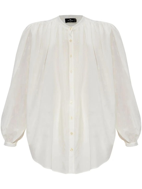 ETRO cotton blouse - White - zdjęcie produktu nr 1