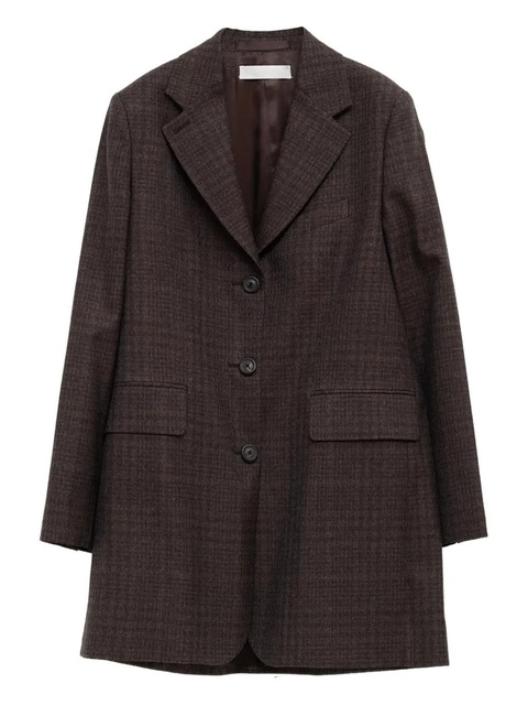 OUR LEGACY Queens check-pattern blazer - Brown - zdjęcie produktu nr 2