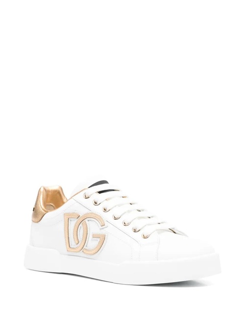 Dolce & Gabbana DG logo-patch sneakers - White - zdjęcie produktu nr 2