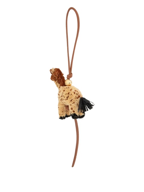 LOEWE Giraffe bag charm - Brown - zdjęcie produktu nr 2