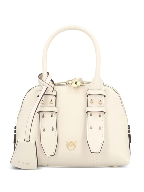 PINKO mini Escape leather bowling tote bag - Neutrals - zdjęcie produktu nr 1