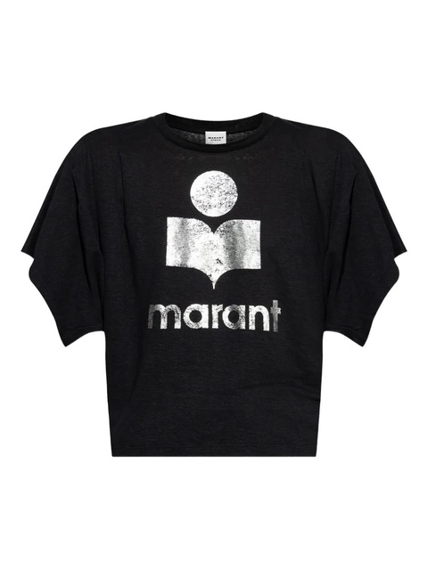 MARANT ÉTOILE logo-print t-shirt - Black - zdjęcie produktu nr 1