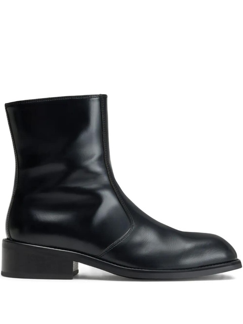 LEMAIRE square-toe boots - Black - zdjęcie produktu nr 1