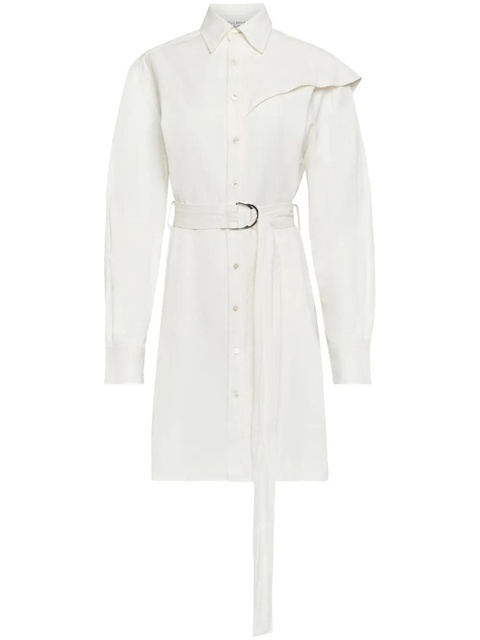 JW Anderson cape midi dress - White - zdjęcie produktu nr 1