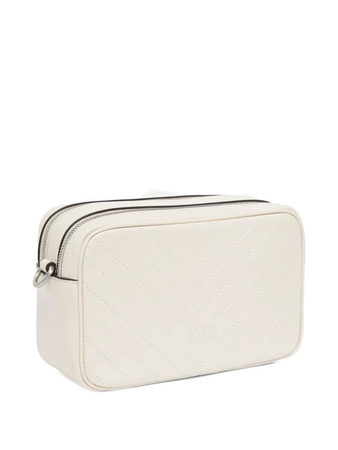 PINKO quilted chevron cross body bag - White - zdjęcie produktu nr 1